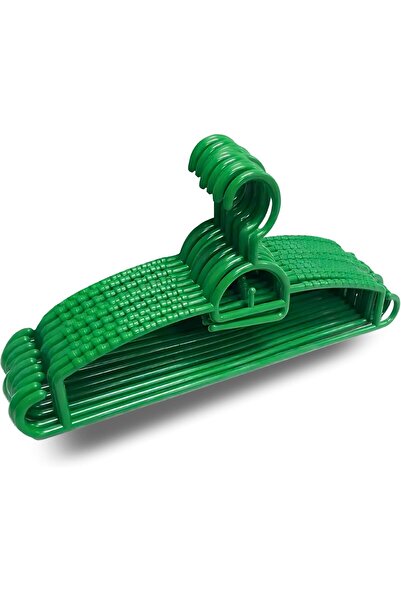 Feelings Non-Slip Plastic Clothes Hangers with Notches by Feelings, 24 Pieces...