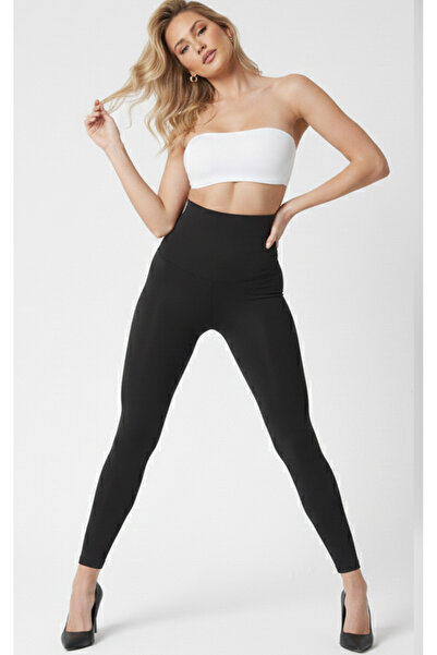 Fashion Form talie înaltă Colanți din silicon – Colanți de susținere antidera...