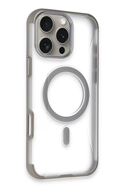 Joko 1615527747 غطاء هيلتون ماج سيف لهاتف آيفون 16 برو ماكس - (142755) رمادي ...