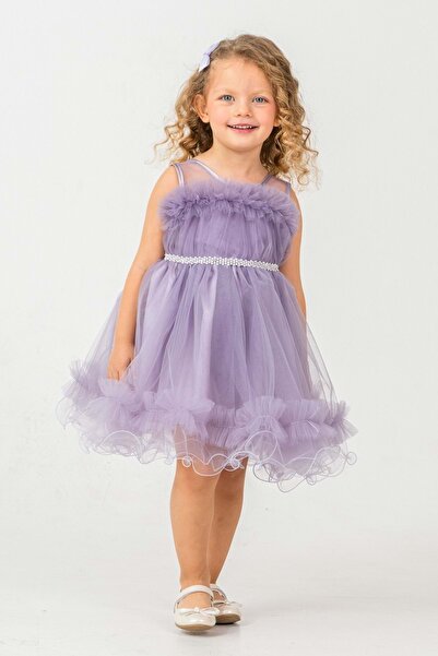 Mnk Baby&Kids Rochie de seara pentru fete Aizona M00782 LILA