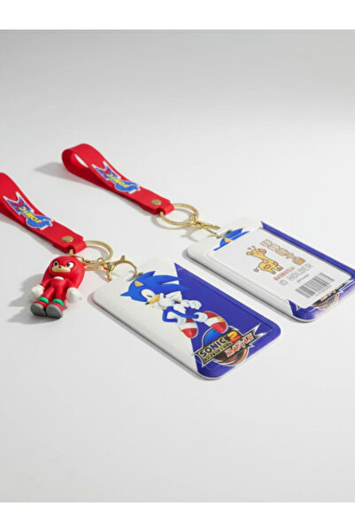 Gadget Gear Suport pentru carduri cu design și figurină Sonic