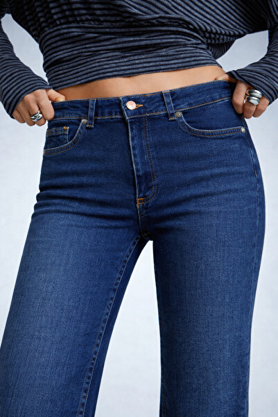 HAKKE Paça Kesik İspanyol JEAN PANTOLON