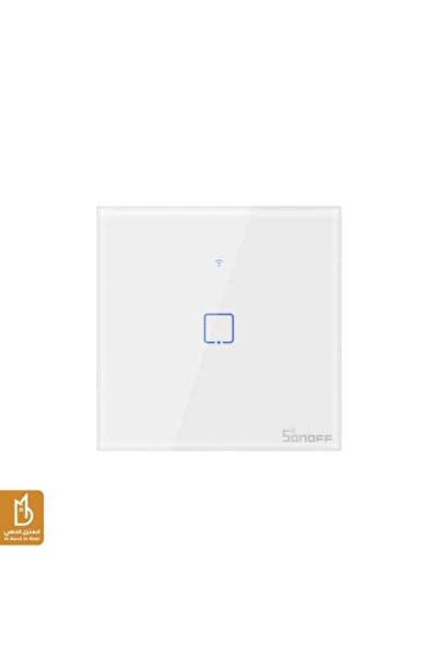Sonoff مفتاح حائط ذكي يعمل بتقنية الواي فاي، أحادي الاتجاه | T0UK1C-TX