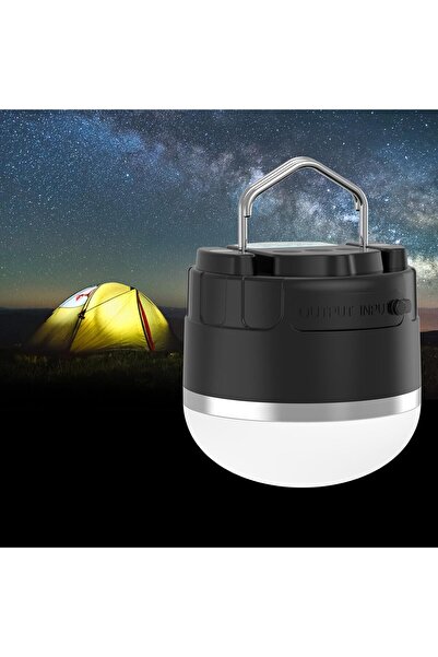 Generic مصباح تخييم LED قابل لإعادة الشحن من فيلوسال، مصباح خيمة محمول بقوة 1000 لومن مع 3 أوضاع إضاءة ملونة، P