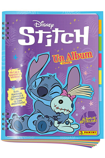 Panini Album interactiv cu stickere - Stitch