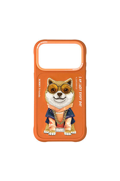 Nimmy حافظة هاتف متوافقة مع iPhone 17 Pro، مزينة بنمط التطريز الحقيقي والسلسل...