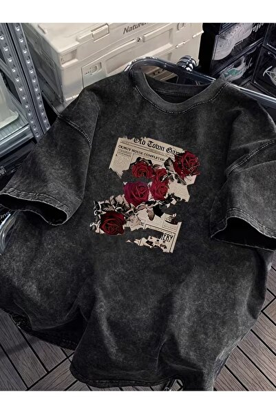 PENTHİLUS Unisex Aşq Printed Washable T-Shirt