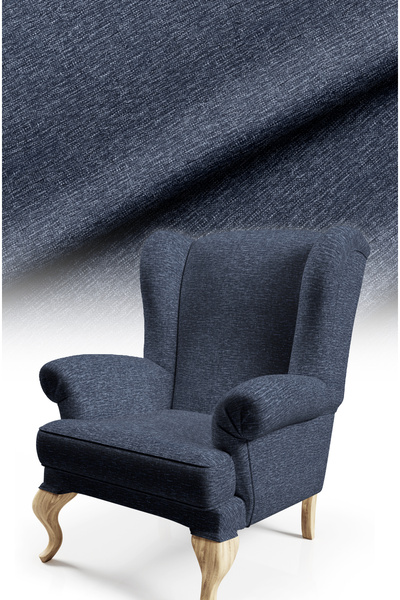 CANİLA Linen Texture Effect Digital Printed Upholstery Sofa Fabric, Throw Pillow, Cushion Covering. Premium Fabric