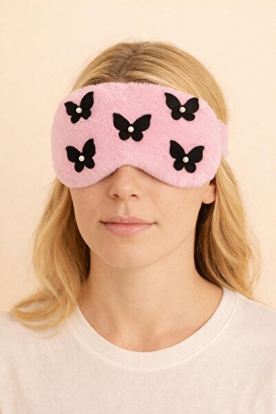 Katia&Bony 3D Butterfly Eye Sleep Band Pink