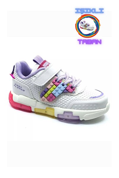 Papuçsepeti حذاء رياضي من Papuç Sepeti Heros للفتيات ذو نعل مريح ومضاء