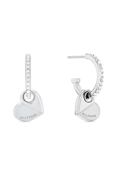 Tommy Hilfiger Women's Love Hoop Earrings