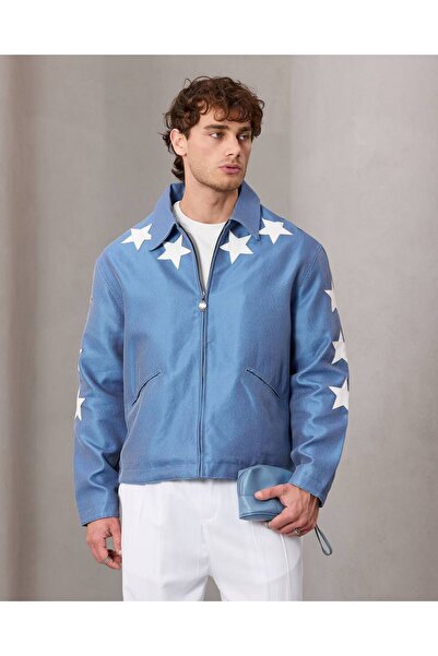 TÜZeMEN Yıldız Printed Premium Jacket