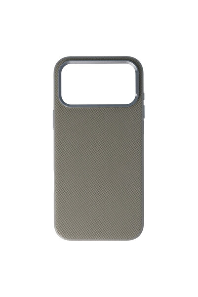 SEP Toc TPU Vegan Leather Apple iPhone 17 Pro Max Gri