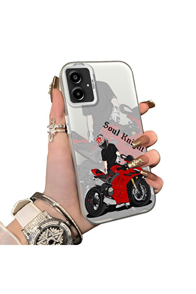 ucuc حافظة سيليكون متوافقة مع هاتف سامسونج جالاكسي A06 ذات حافة صلبة ومضادة ل...