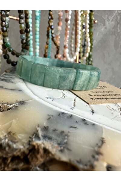 parze doğaltaş سوار رولكس من حجر الكيانيت الأخضر الطبيعي