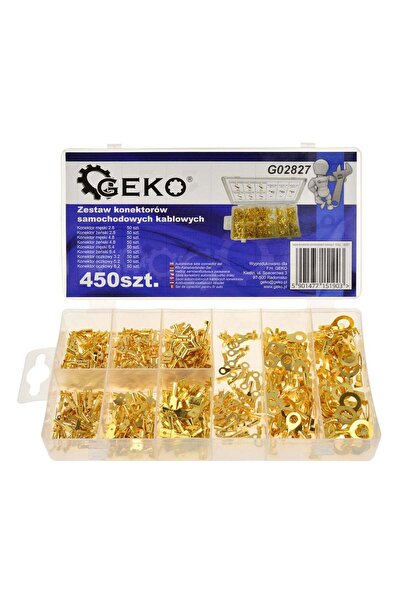 GEKO SET CONECTORI AUTO 450 PIESE