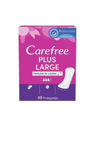 Carefree Absorbante cu protectie de lunga durata PLUS LARGE 48 buc