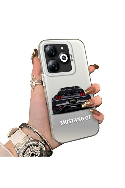 ucuc حافظة تكنو سبارك جو 2024 متوافقة مع الحافة السيليكونية الصلبة والظهر الم...