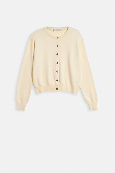 TEREZIE Soft Textured Knitwear Cardigan