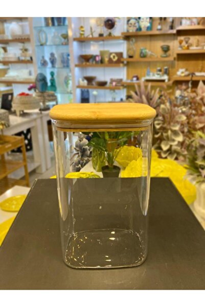 ÇIRPAN EV DİKDÖRTGEN CAM KAVANOZ 1500ML