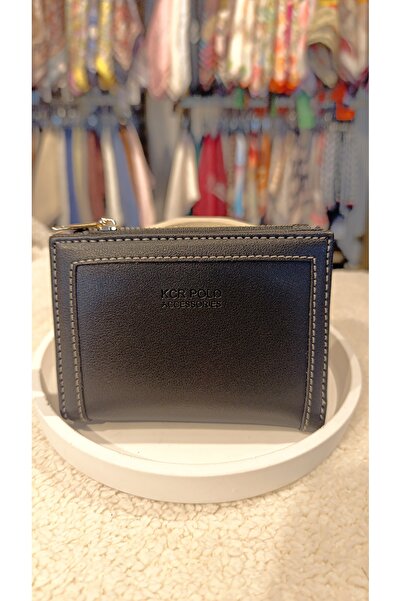 FASHION Daily Mini Wallet / Card Holder with Zippered Coin Compartment