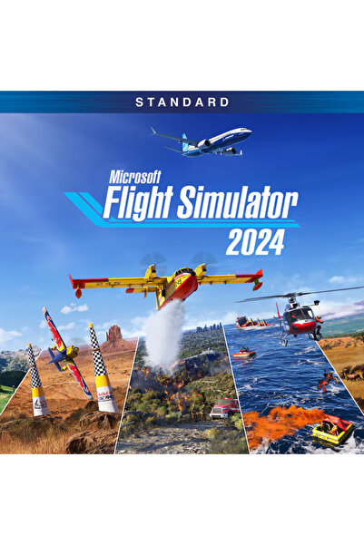 MICROSOFT PS5 Flight Simulator 2024- Standard Edition - Dijital PSN hesap - CD Değildir