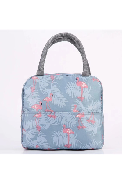 1way حقيبة غداء مطبوعة فلامينجو