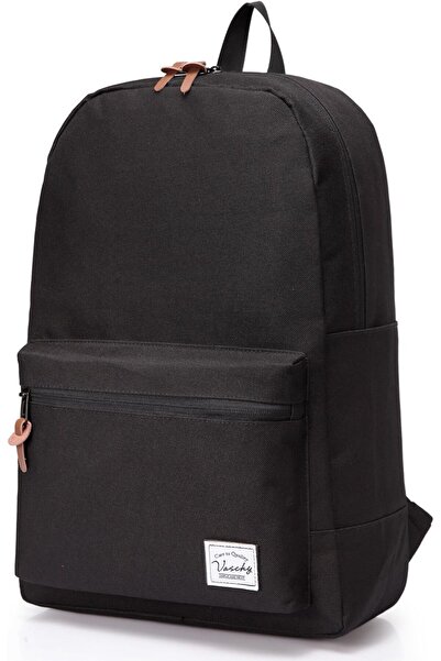 VASCHY Casual Daypacks School Backpack, Unisex Lightweight Water-resistant Backpack