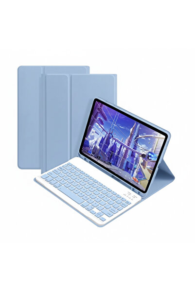 Microcase Huawei MatePad 11.5 S (2025) Tablet Uyumlu Bluetooth Klavyeli Standlı Kılıf - BKK4