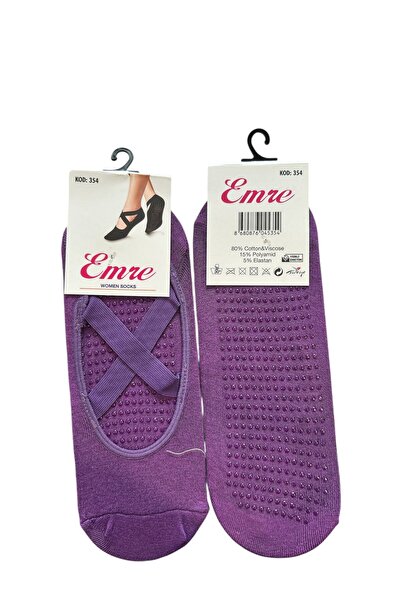 QULAT Orijinal Kadın 1 Çift Kaymaz Tabanlı Pilates Yoga Dans Bale Plates Kaydırmaz Çorap - Aygı Gün KARGO