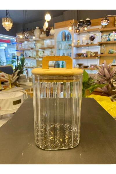 ÇIRPAN EV LINE KARE CAM KAVANOZ 1100ML