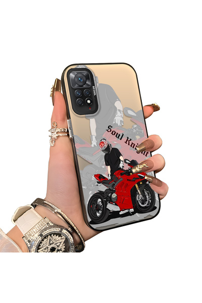 ucuc حافظة لهاتف Xiaomi Redmi Note 11 Pro متوافقة مع حافة السيليكون الصلبة وم...