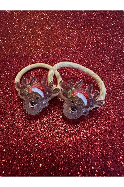 Milena Designer Store Milena Kids Shiny Christmas Figured Mini Double Children's Rubber Buckle