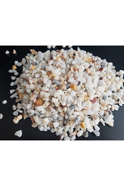 BAHÇE UZMANI Dolomit Taş 1 Kg 0,5-1 Cm Karışık Renk Dere Taşı Çakıl Taşı Bahçe Süs Taşı Akvaryum Teraryum Taşı