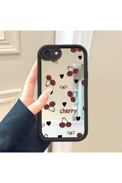 Hontinga iPhone 7/8/SE 2020 2022 Uyumlu Yıldız Aynalı Düşüme önleyici Silikon...