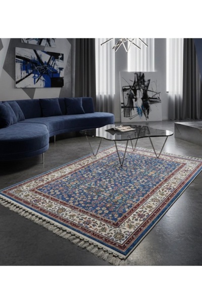 dekorug Bambu Premium Etnik Desenli Salon Halısı, Koridor Halısı, Yatak Odası...