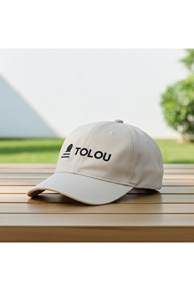 Tolou Beige Baseball Cap