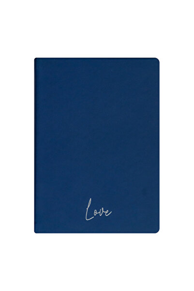 Kum Yayınevi Love Notebook - Thermo Hard Cover - Checkered 192 Pages – 15X21....