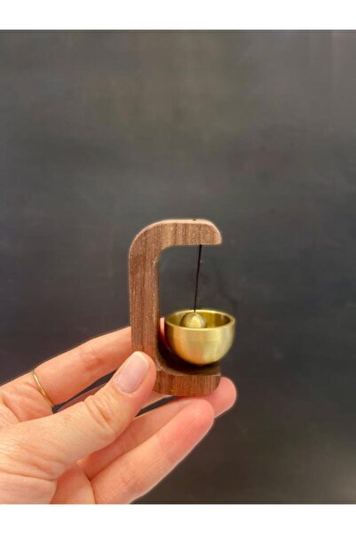 ÇIRPAN EV AHŞAP EKSİTME MİNİ DOLAP/DUVAR ZİLİ 7,5CM