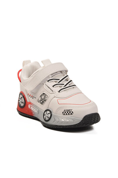 AYAKMOD Cool Racing P bele sportske patike sa čičkom za dečake