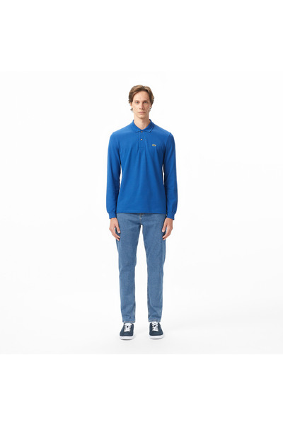 Lacoste Erkek Regular Fit Mavi Jean Pantolon