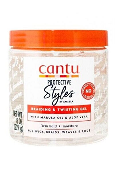 Cantu Shea Butter Τζελ για πλεξίματα και σγουρά μαλλιά, Cantu, 227g
