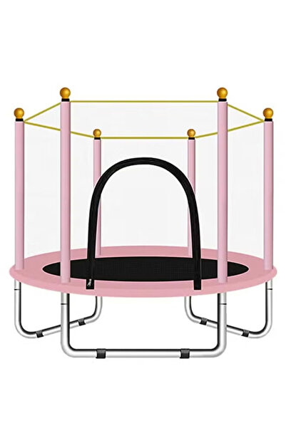 Fitness World Bounce and trampoline with safety net for children for outdoor and indoor places