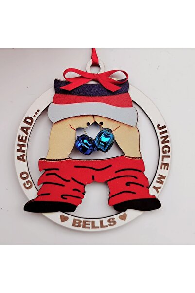 magazinu de gravura Glob lemn haios - Mos Craciun