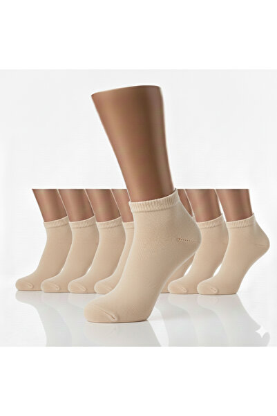 socksbox 6 أزواج من الجوارب القصيرة بدون نمط للجنسين - مناسبة للاستخدام اليومي، مصنوعة من القطن، مريحة ومرنة