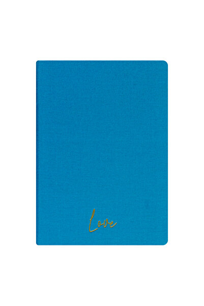 Kum Yayınevi Love Notebook - Linen Hard Cover - Lined 192 Pages – 15X21.3Cm -...