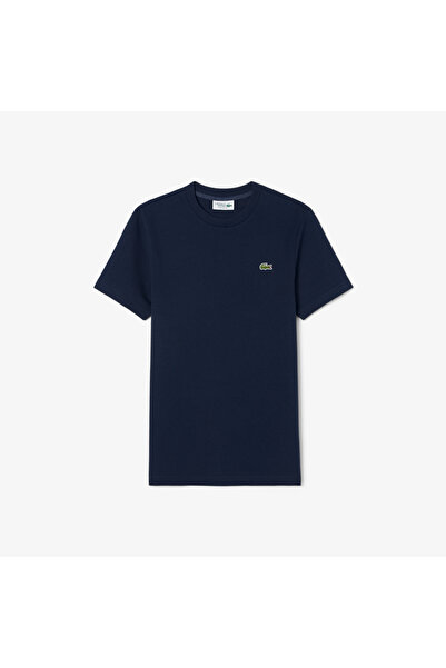 Lacoste Paris Unisex Regular Fit Bisiklet Yaka Lacivert T-Shirt