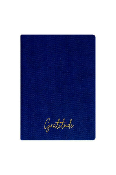 Kum Yayınevi Gratitude Notebook - Textured Thermo Hard Cover - Unlined 192 Pa...