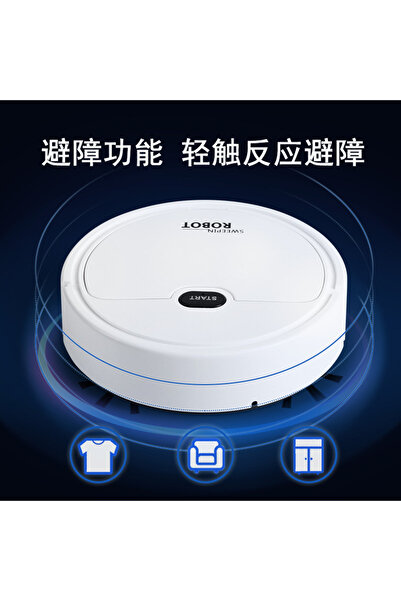 Store Sensörlü Robot Süpürge (Gır Gır) Haritalandırma ve Küvvetli Emiş Gücüne Sahip Değildir! Oyuncak