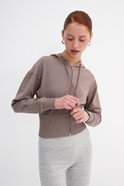 Addax بغطاء رأس سويت شيرت مودال H12435